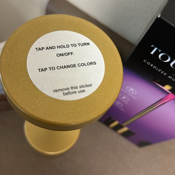 NIB, Metal LED Touch lamp with 8 different RGB colors, including color changing. - Picture 14 of 16